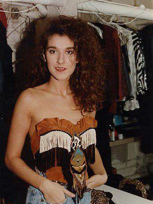 celine dion as a teenager.